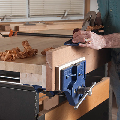 Fitting a woodworking vice 2024 to a bench