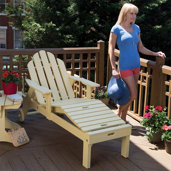 Adirondack best sale chaise lounge