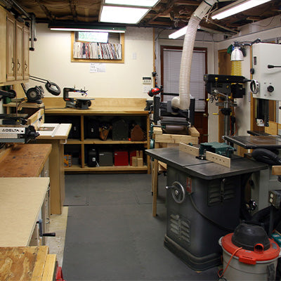 Top Shop: The Man With A Plan — John Uhler’s Basement Workshop | Woodcraft