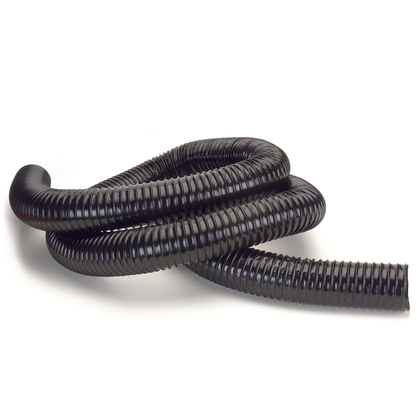 2-1/2" x 10' Polyurethane Dust Collection Hose - Black alt 0