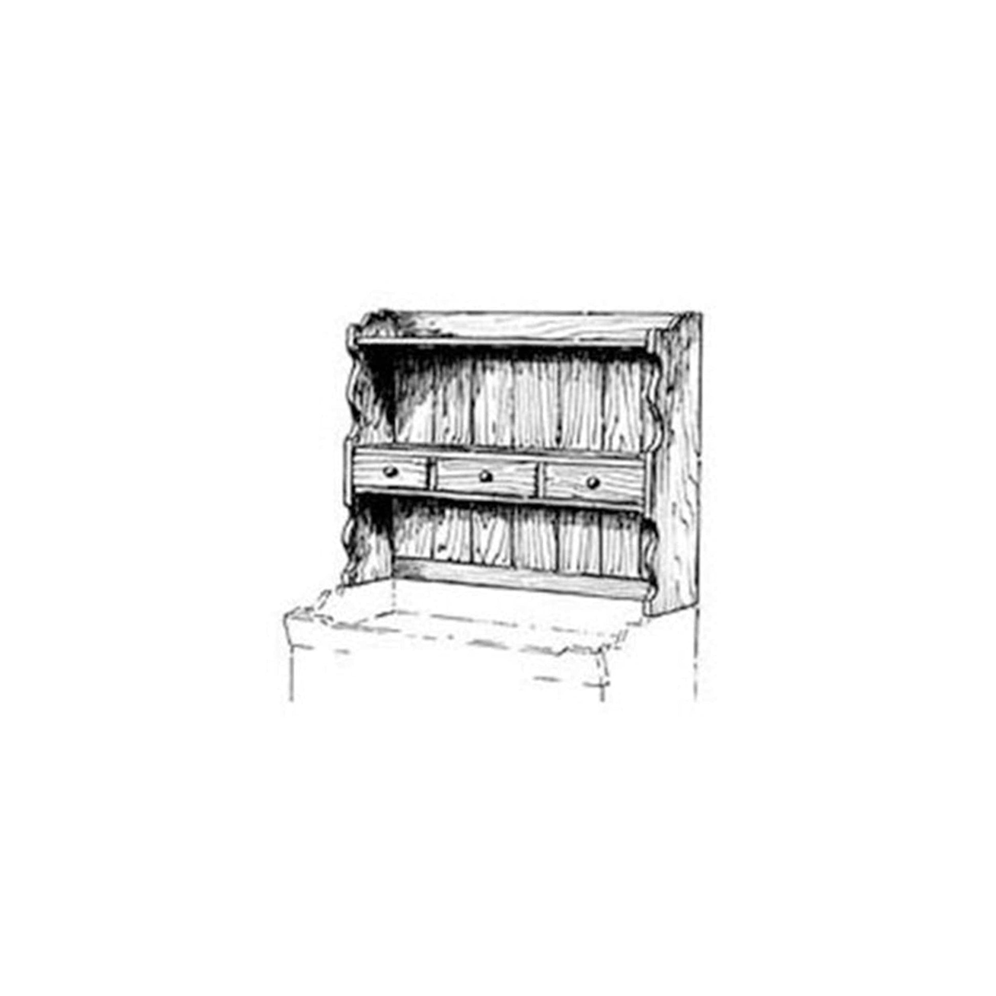 Woodworking Project Paper Plan to Build Small Hutch alt 0