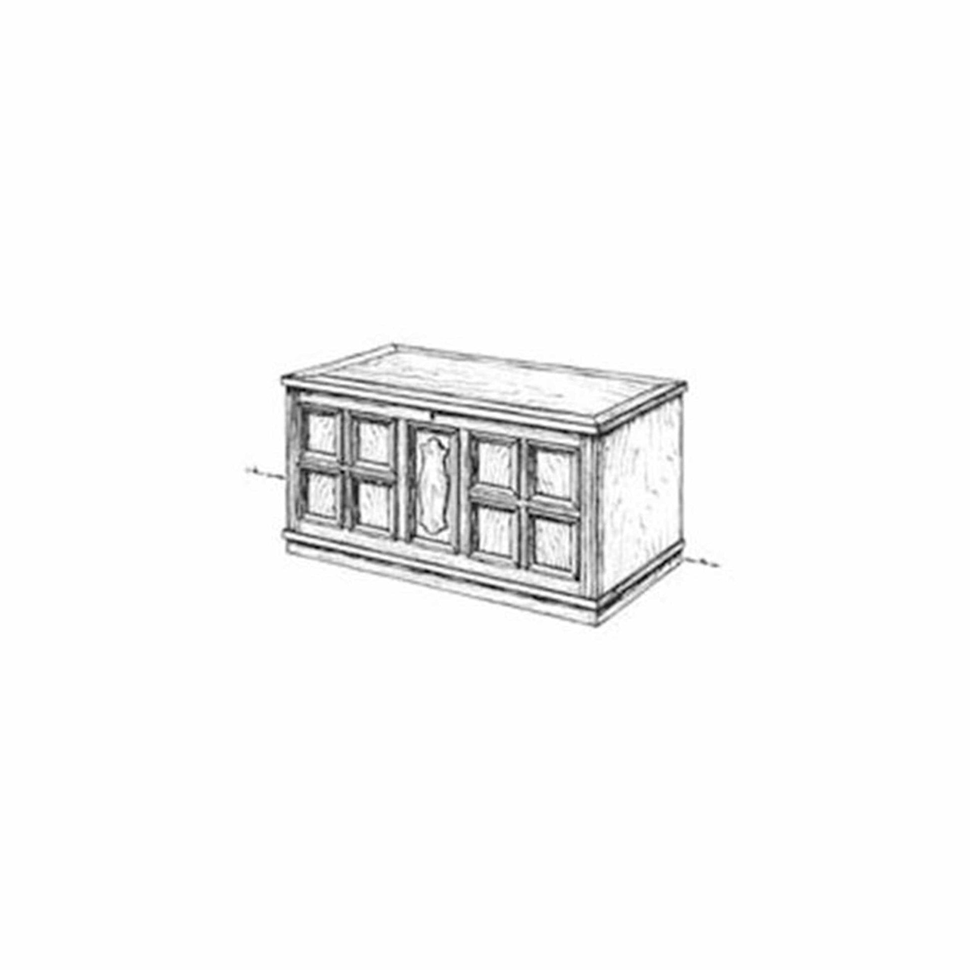 Woodworking Project Paper Plan to Build Spanish Chest alt 0