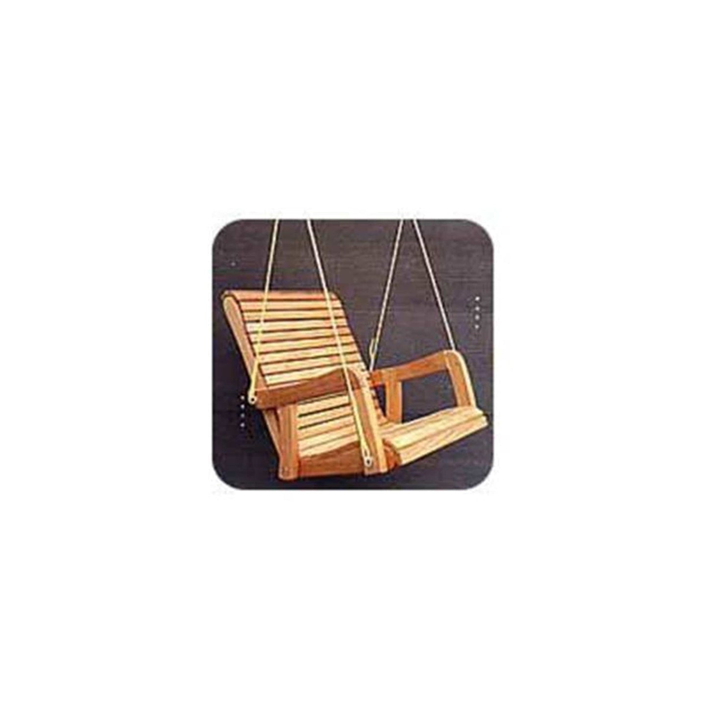 Woodworking Project Paper Plan to Build Hanging Chair alt 0