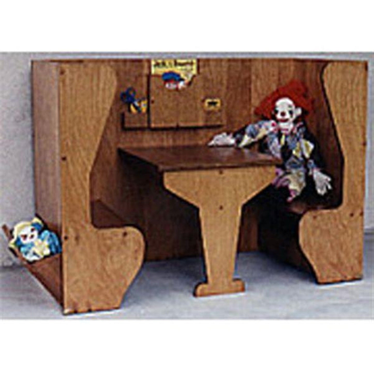 Woodworking Project Paper Plan to Build Kiddie Booth alt 0