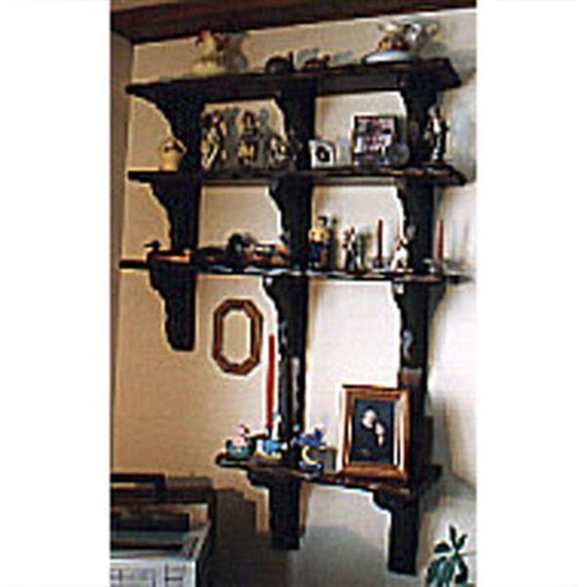 Woodworking Project Paper Plan to Build Decorative Shelving alt 0