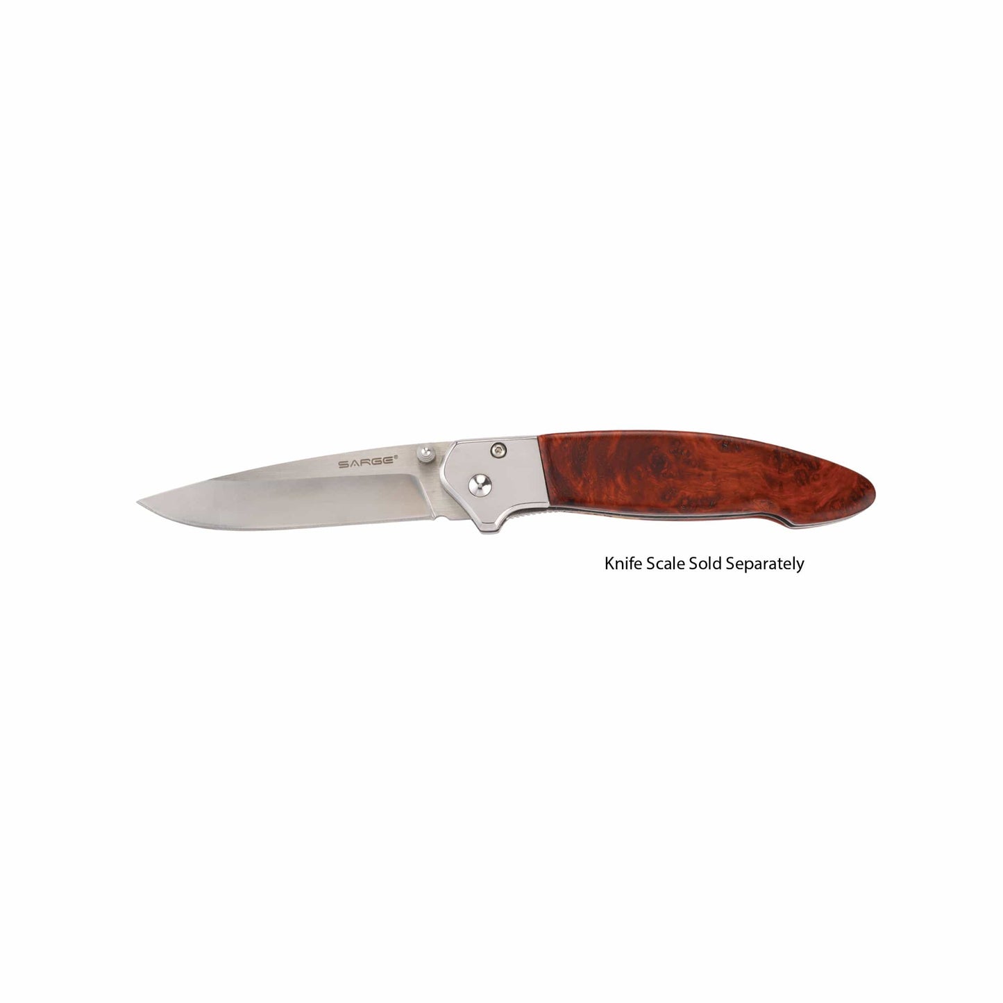 Liner Lock Pocketknife for Hunting and Fishing - 7-7/8" - Unfinished Kit alt 0