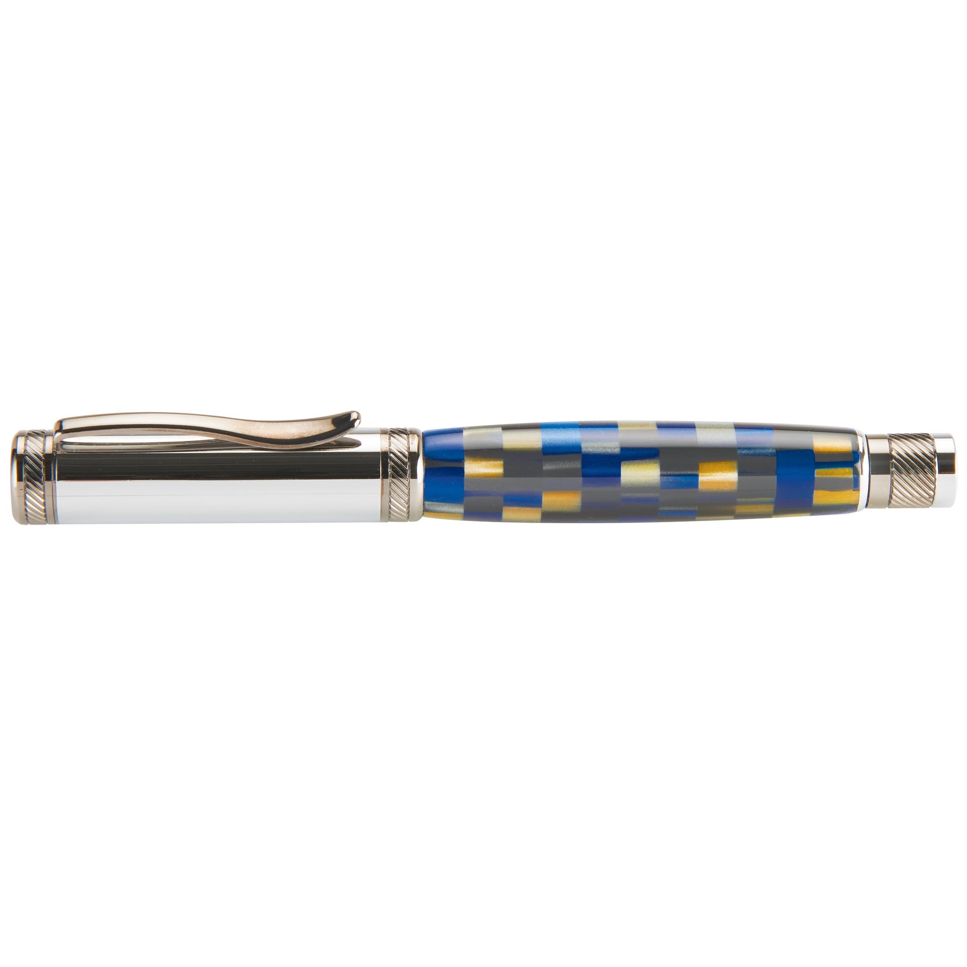 Attraction Magnetic Ballpoint Pen Kit - Chrome & Gunmetal alt 0
