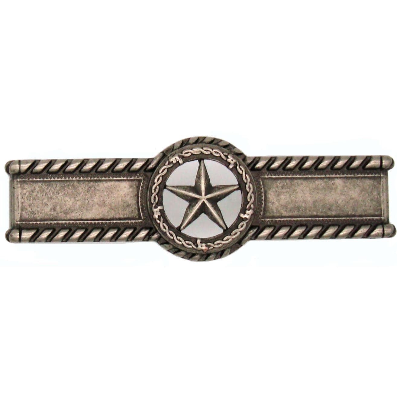 Star with Barbed Wire Pull, Nickel Oxide alt 0