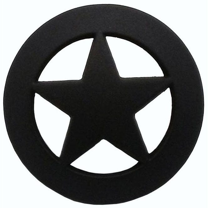 Sheriff Star Knob, Oil Rubbed Bronze alt 0