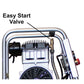 2HP 10 Gallon Oil-Free Aluminum Tank Air Compressor with Auto Drain Valve