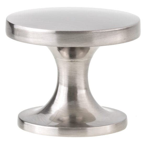 Contemporary Knob, 1-23/32" D, Brushed Nickel alt 0