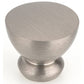 Contemporary Knob, 1-1/32" D, Brushed Nickel alt 0