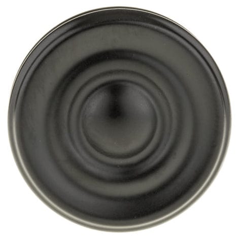 Contemporary Knob, 1-3/8" D, Black alt 0