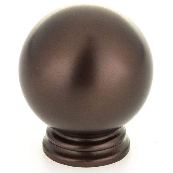 Traditional Knob, 1-3/16" D, Honey Bronze alt 0