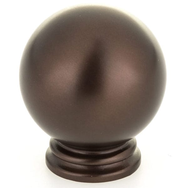 Traditional Knob, 1-3/16" D, Honey Bronze alt 0