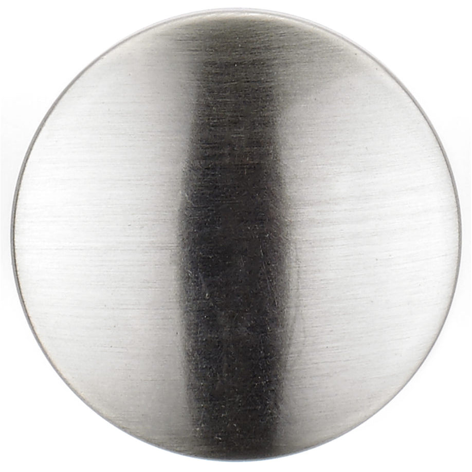 Contemporary Knob, 1-3/16" D, Brushed Nickel alt 0