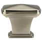 Transitional Knob, 1-11/16" x 1-11/16", Brushed Nickel alt 0