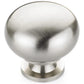 Traditional Knob, 1-1/4" D, Brushed Nickel alt 0