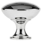 Contemporary Knob, 1-9/16" D, Chrome alt 0