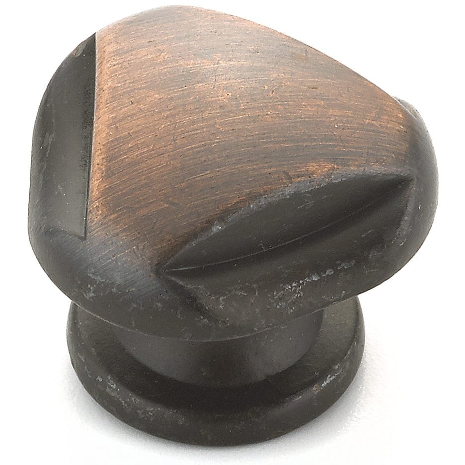 Traditional Knob, 1-1/8" D, Brushed Oil-Rubbed Bronze alt 0