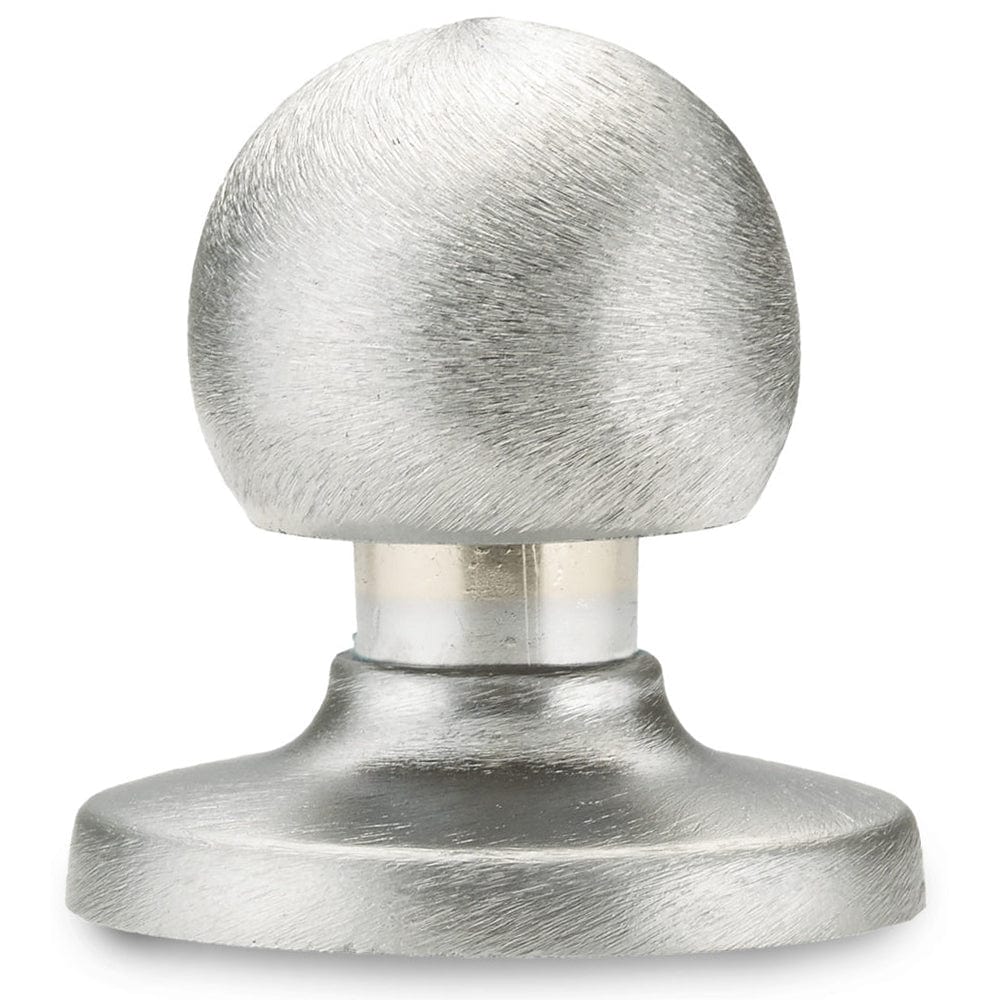 Functional Knob, 1-1/4" D, Brushed Chrome alt 0