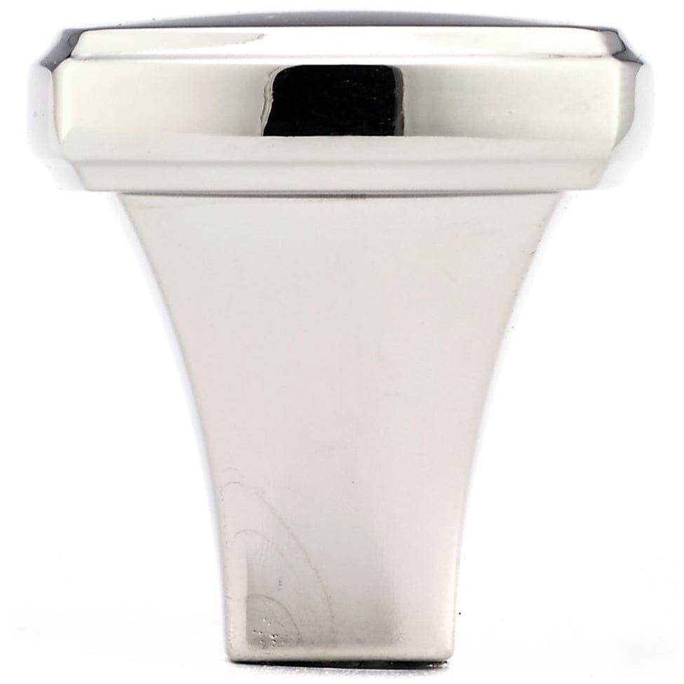 Transitional Knob, 1-1/4" x 1-1/4", Polished Nickel alt 0