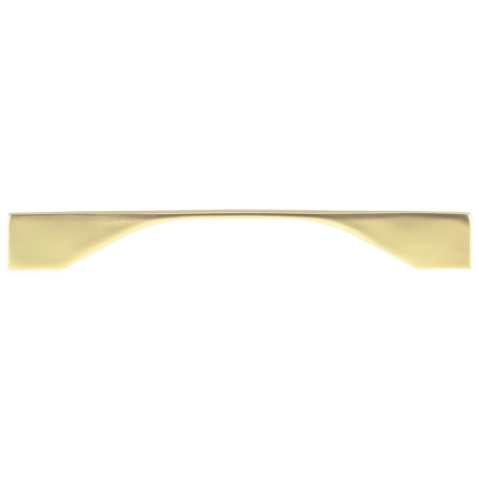 Contemporary Pull, 6-5/16" to 7-9/16" Center-to-Center, Brushed Gold alt 0