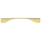 Contemporary Pull, 6-5/16" to 7-9/16" Center-to-Center, Brushed Gold alt 0