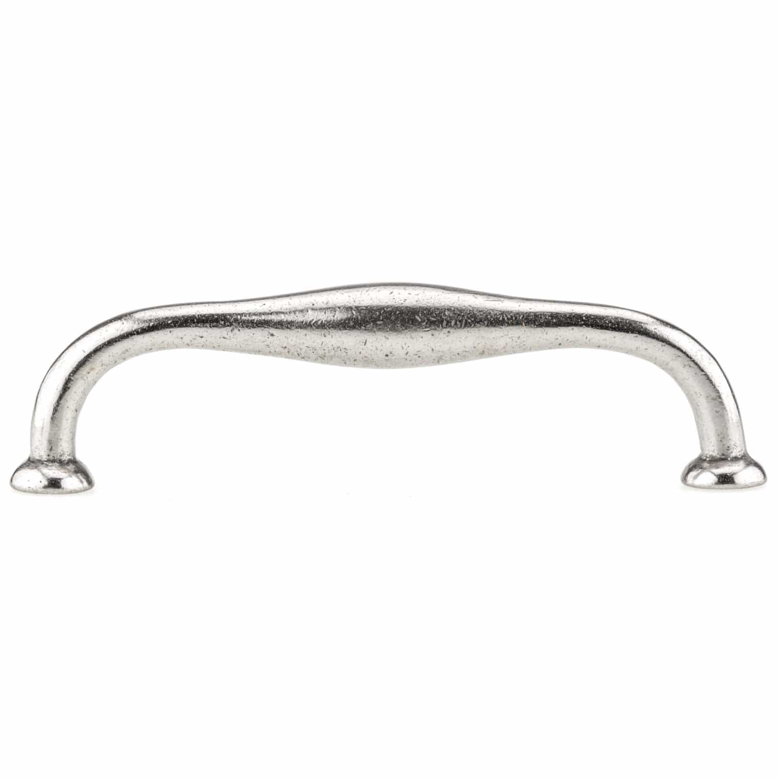 Traditional Pull, 5-1/16" Center-to-Center, Newcastle Antique Polished Nickel alt 0