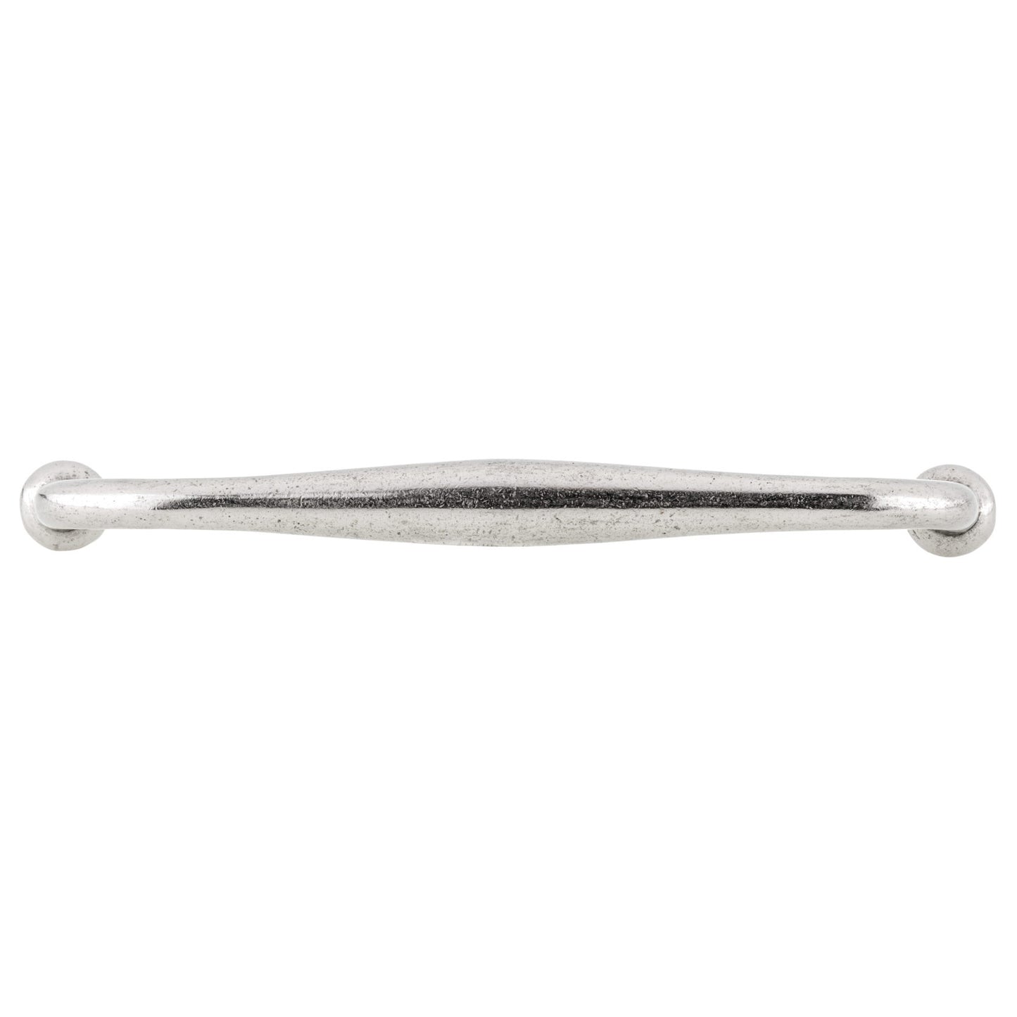 Traditional Pull, 7-9/16" Center-to-Center, Newcastle Antique Polished Nickel alt 0