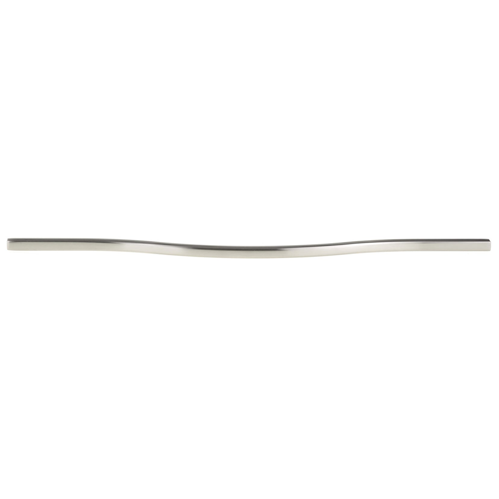 Contemporary Pull, 11-3/8" Center-to-Center, Brushed Nickel alt 0