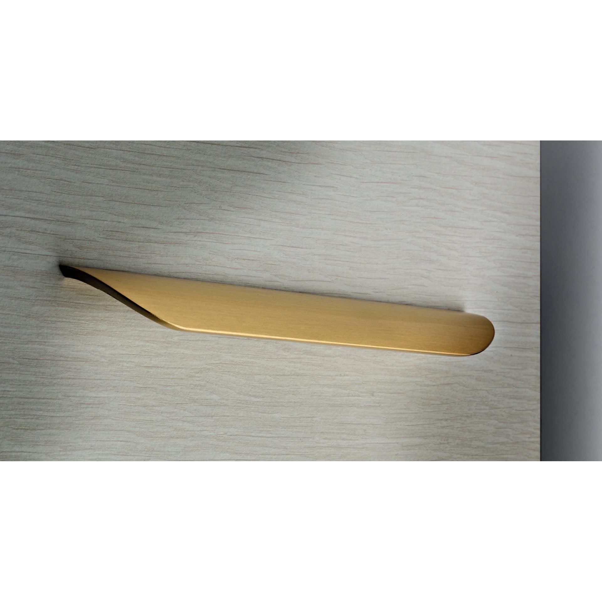 Contemporary Pull, 15-1/8" Center-to-Center, Brushed Gold alt 0