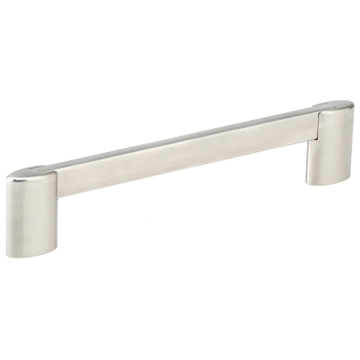 Contemporary Pull, 5-1/16" Center-to-Center, Brushed Nickel alt 0