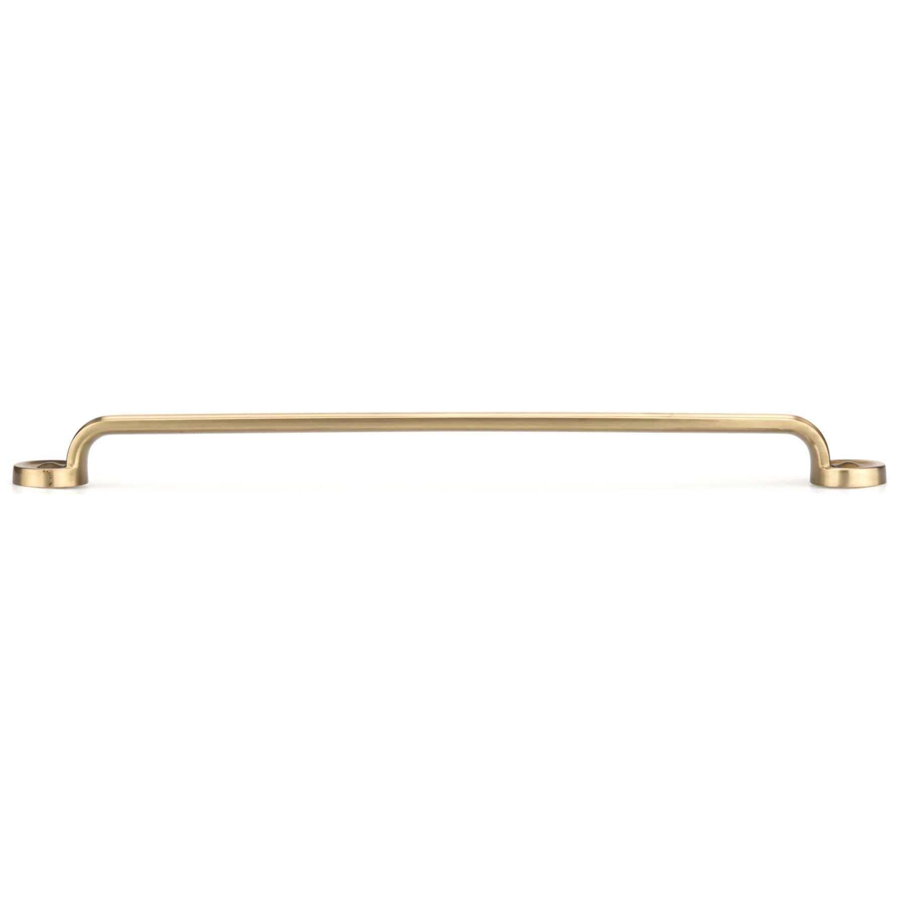 Traditional Pull, 12-5/8" Center-to-Center, Satin Brass alt 0