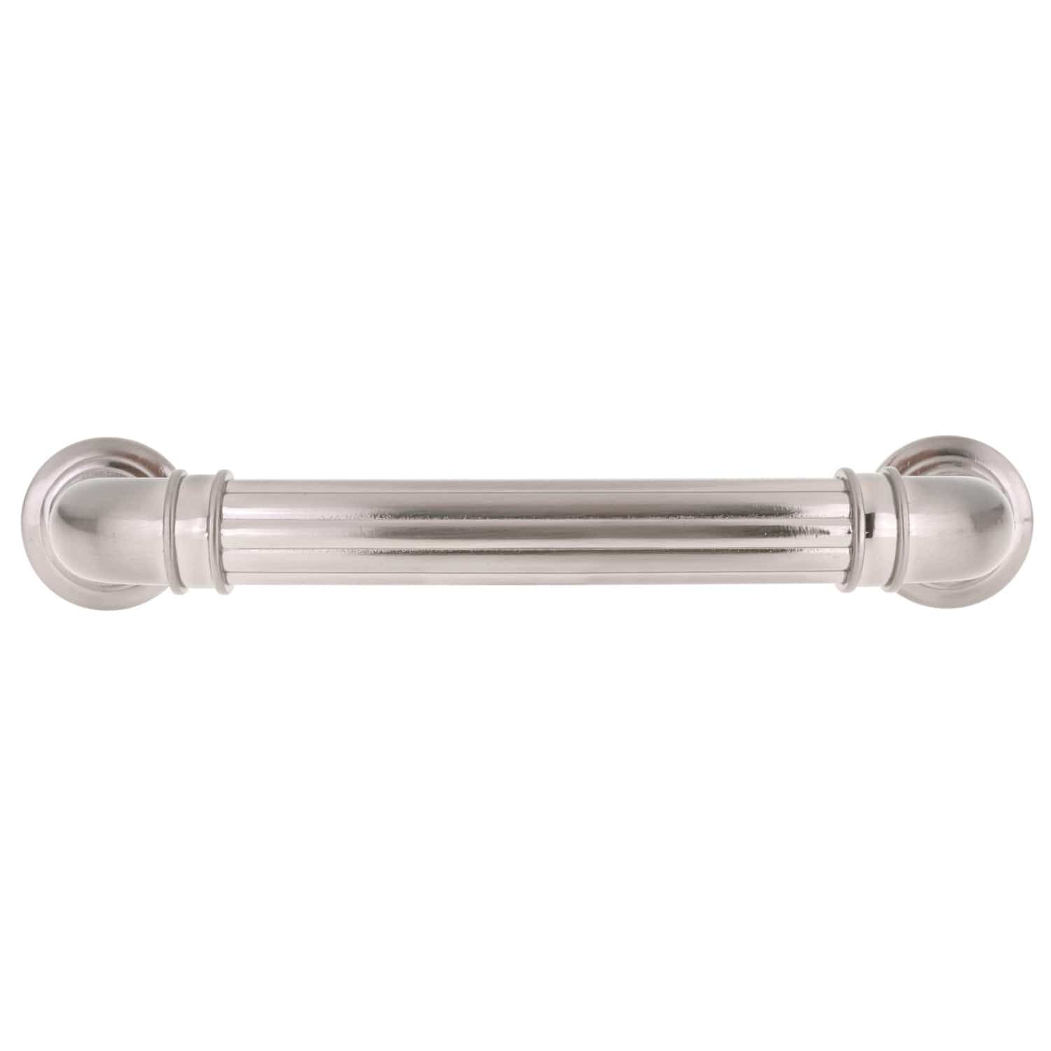 Traditional Pull, 3" Center-to-Center, Brushed Nickel alt 0