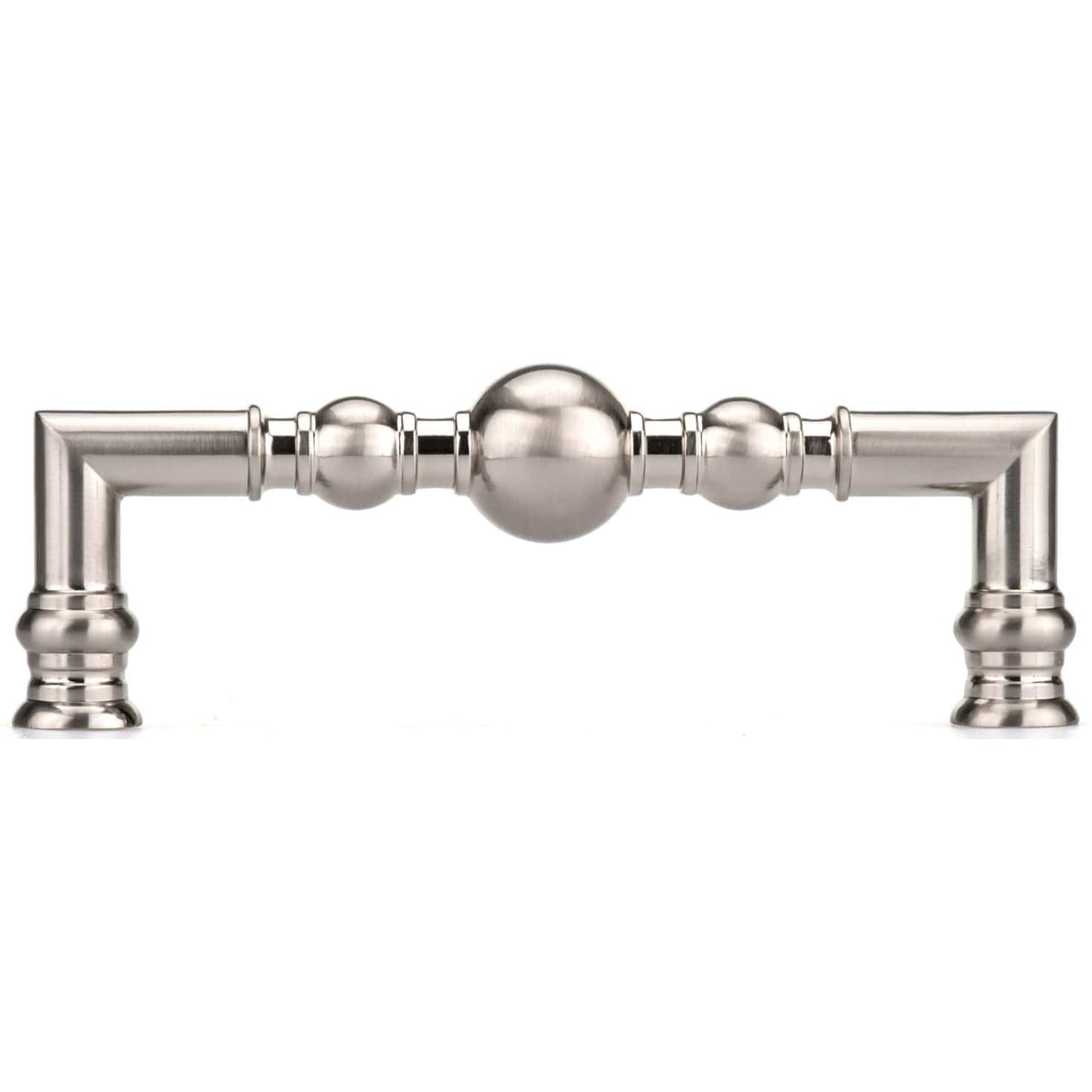 Traditional Pull, 5-1/16" Center-to-Center, Brushed Nickel alt 0