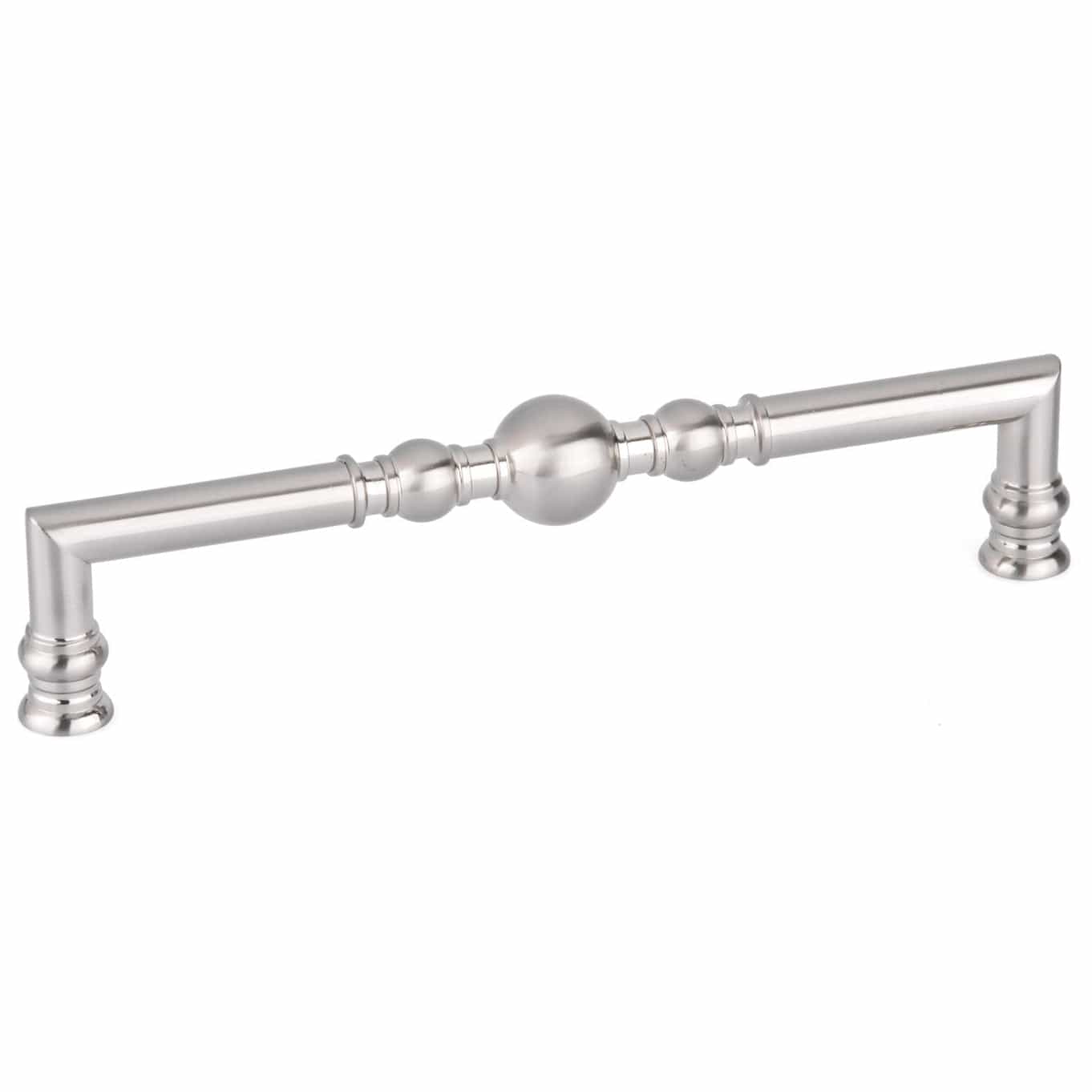 Traditional Pull, 7-9/16" Center-to-Center, Brushed Nickel alt 0