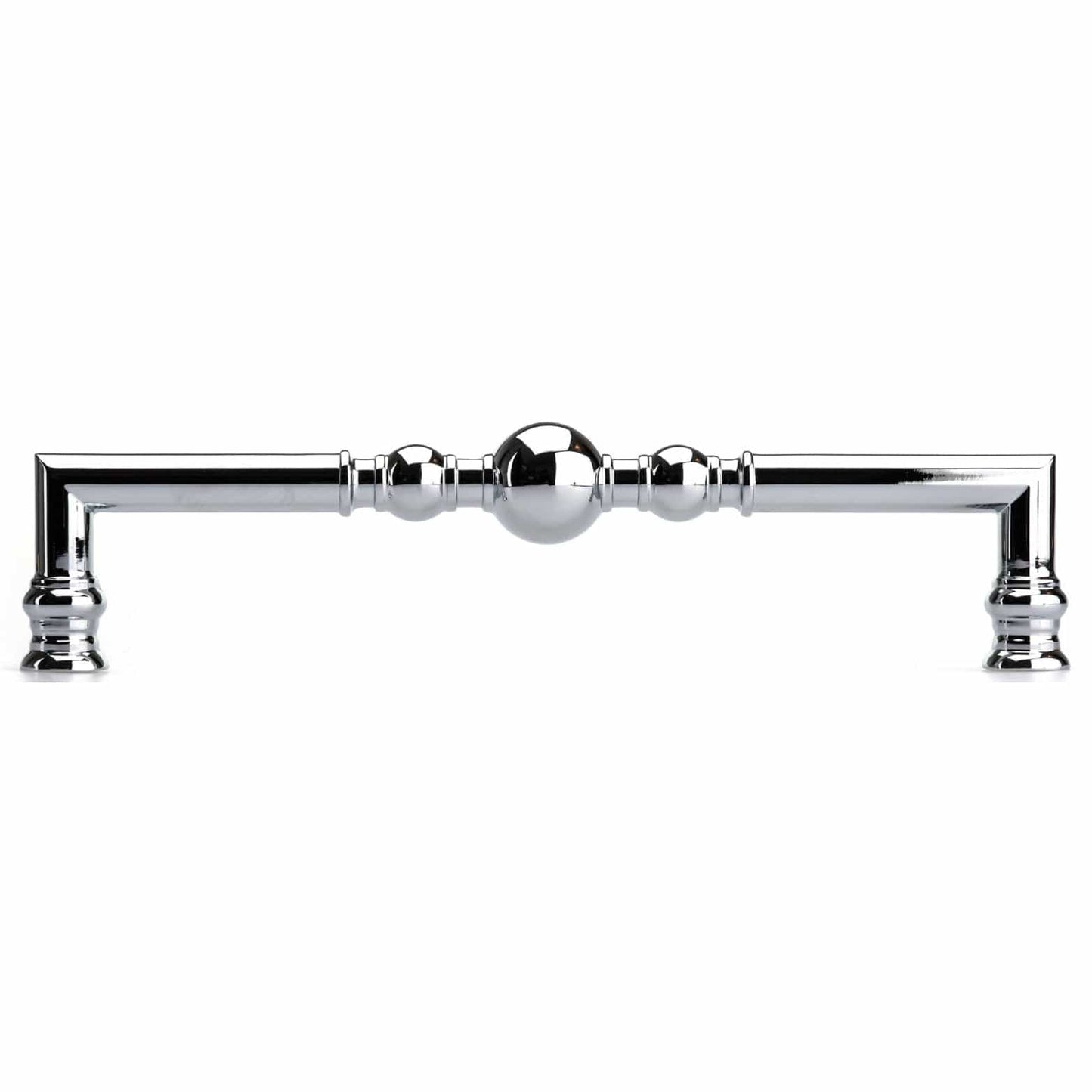 Traditional Pull, 12-5/8" Center-to-Center, Chrome alt 0