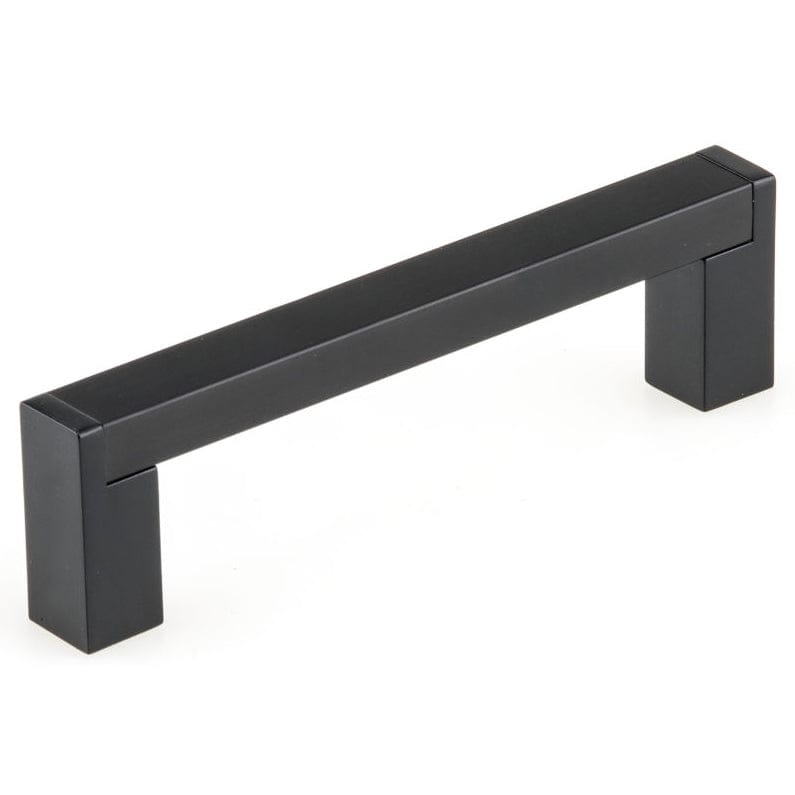 Contemporary Pull, 3-3/4" Center-to-Center, Matte Black alt 0