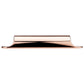 Contemporary Pull, 3-3/4" Center-to-Center, Polished Copper alt 0