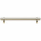 Contemporary Pull, 7-9/16" Center-to-Center, Brushed Nickel alt 0