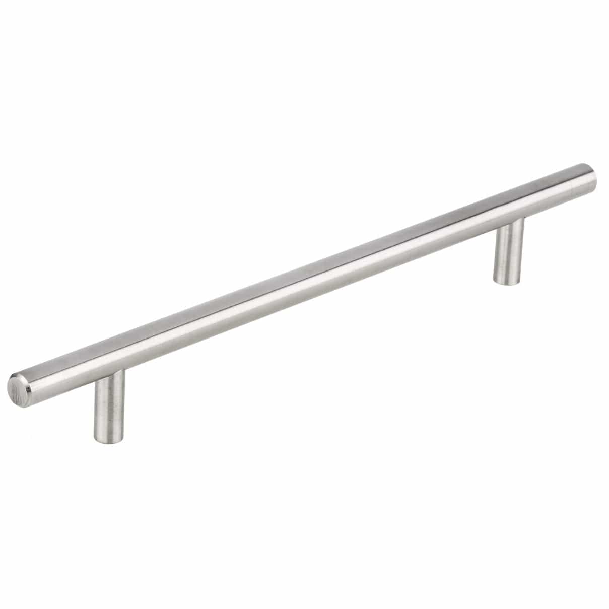 Contemporary Pull, 7-9/16" Center-to-Center, Stainless Steel alt 0