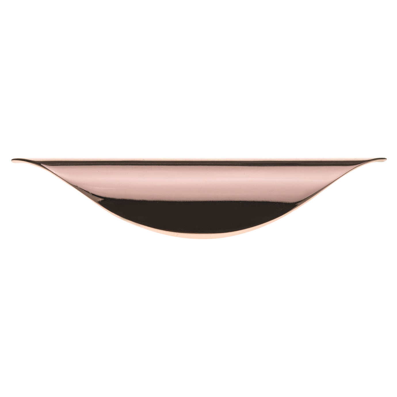 Contemporary Pull, 1-1/4" Center-to-Center, Polished Copper alt 0