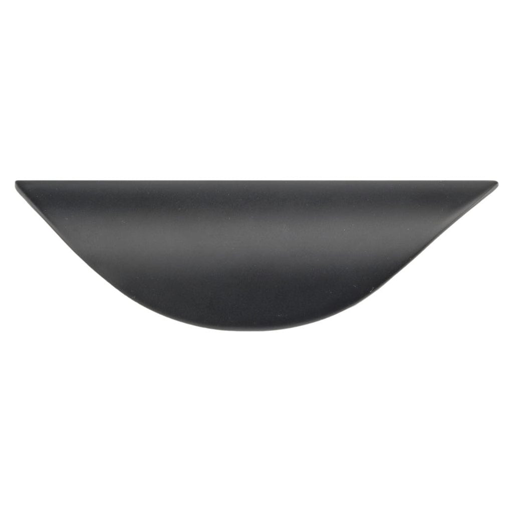 Contemporary Pull, 1-1/4" Center-to-Center, Matte Black alt 0