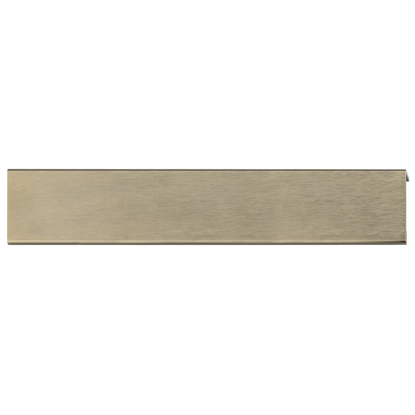 Contemporary Edge Pull, 7-9/16" Center-to-Center, Champagne Bronze alt 0