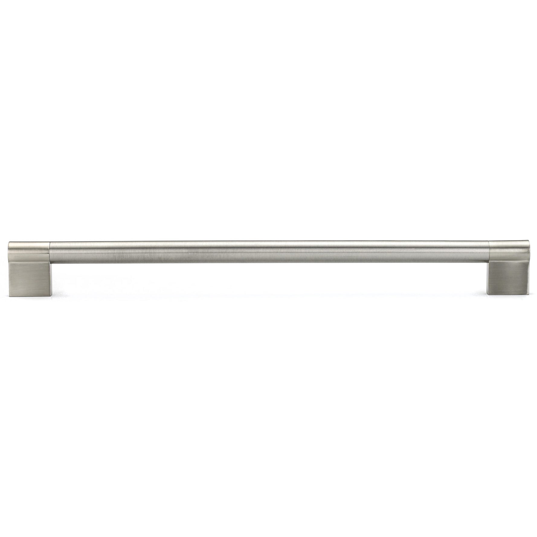 Contemporary Pull, 11-3/8" Center-to-Center, Brushed Nickel alt 2