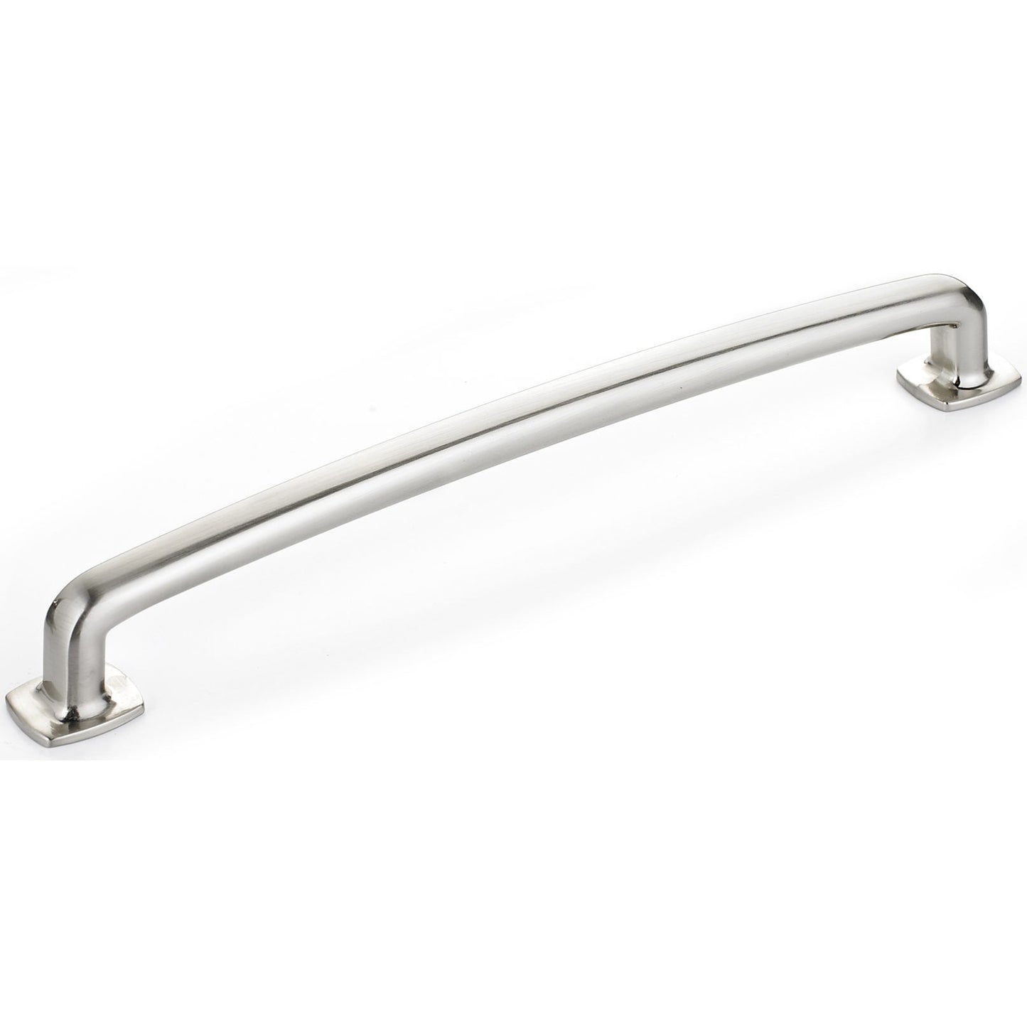 Transitional Pull, 7-9/16" Center-to-Center, Brushed Nickel alt 0