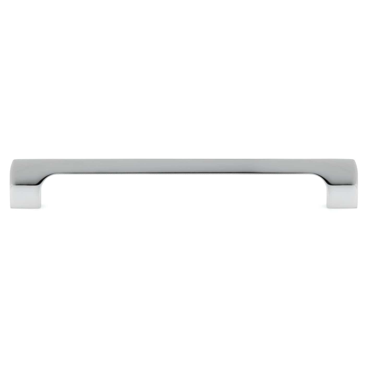 Contemporary Pull, 7-9/16" Center-to-Center, Chrome alt 0