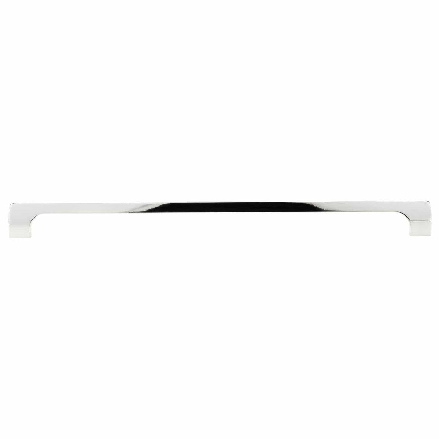 Contemporary Pull, 12-5/8" Center-to-Center, Polished Nickel alt 0