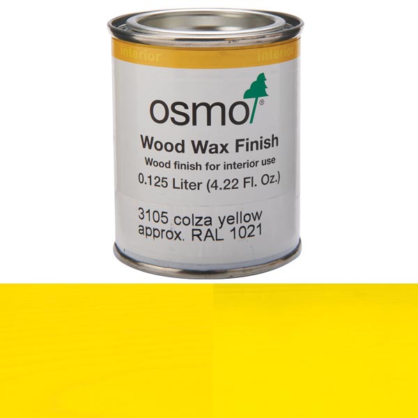 Wood Wax Colza - Yellow 3105 - .125l alt 125